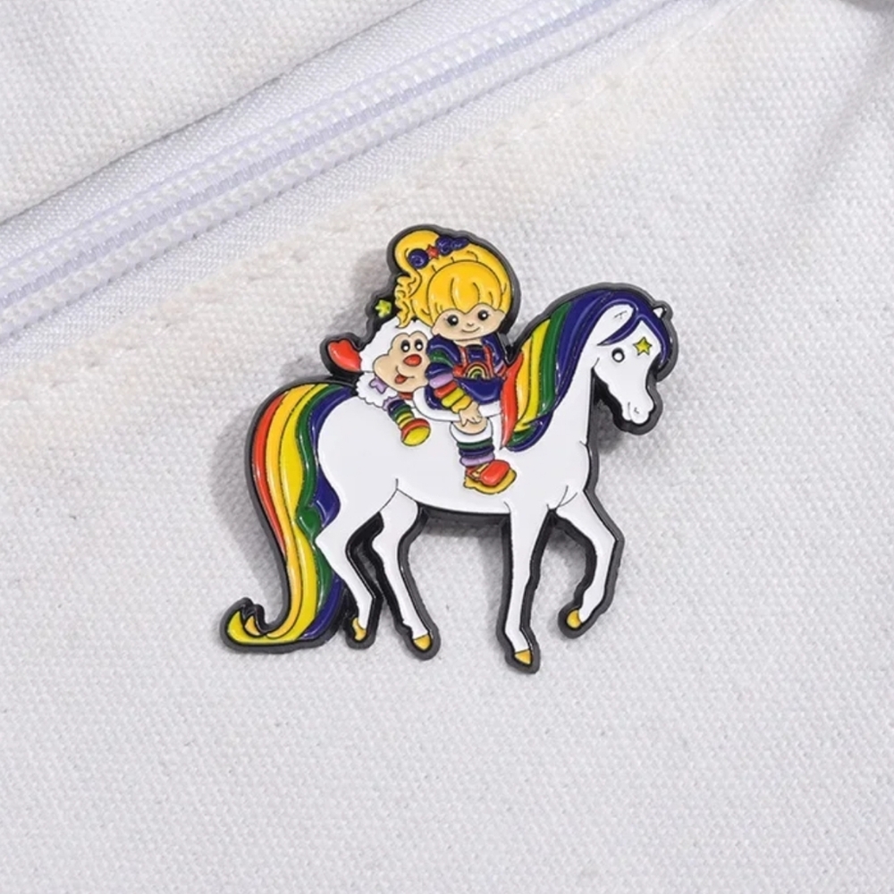 BOGO!! BUNDLE For Discount! Rare Rainbow Bright Lanyard, Backpack,  Badge Pin